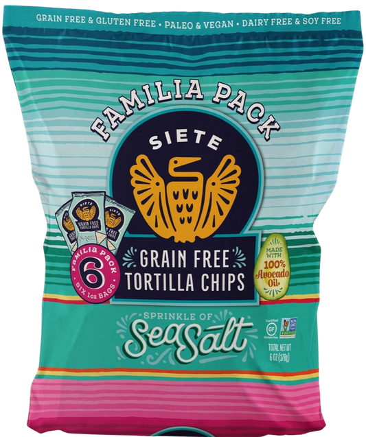 Grain Free Sea Salt Tortilla Chips (6 CT)