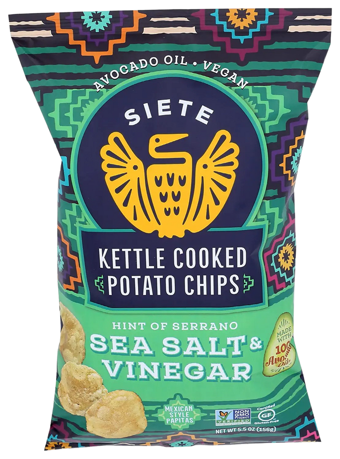 Sea Salt & Vinegar Kettle Cooked Potato Chips