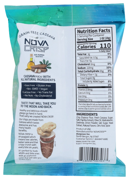 Cassava Chip Maui Onion