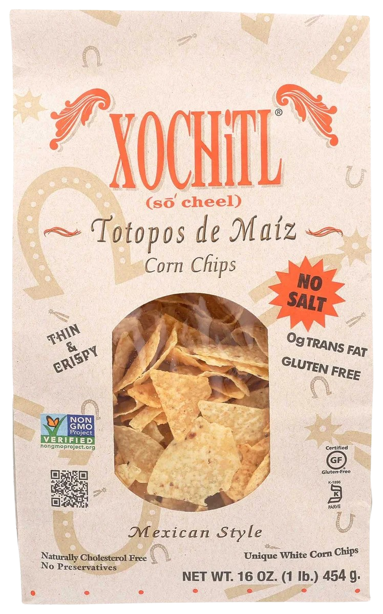 No Salt Corn Chips