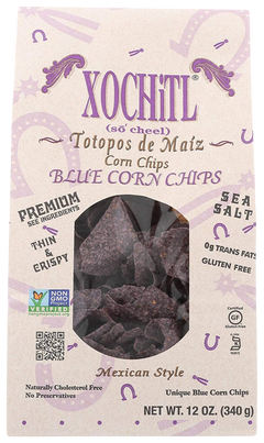 Organic Sea Salt Blue Corn Chips