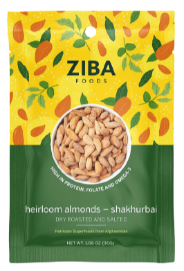 Roasted And Salted Shakhurbai Almonds (12 Pack Case)