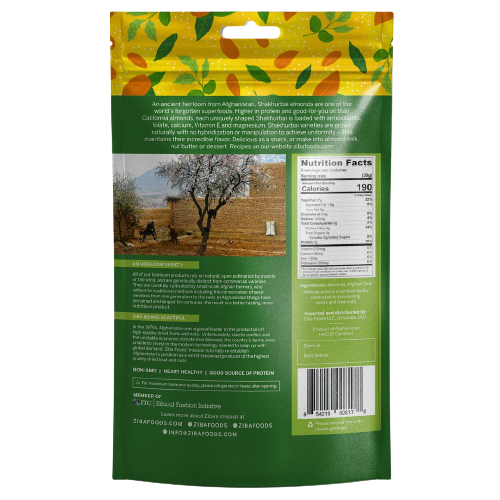 Roasted And Salted Shakhurbai Almonds (12 Pack Case)