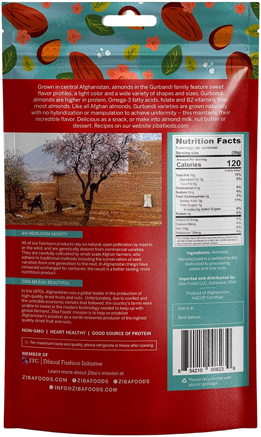 Raw Gurbandi Almonds