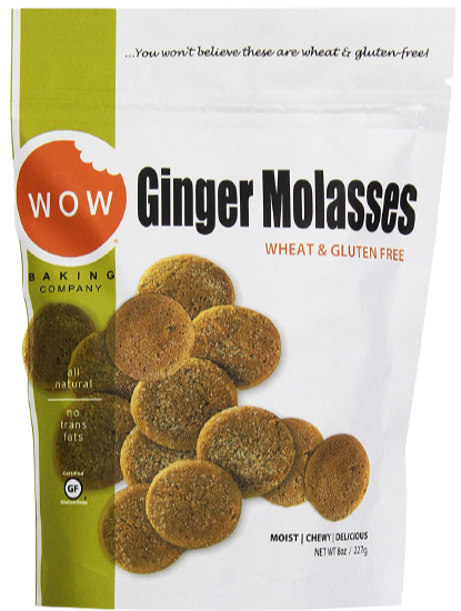 Gluten Free Ginger Molasses Cookies