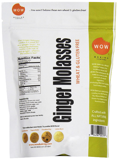 Gluten Free Ginger Molasses Cookies