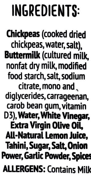 Ranch Hummus Dressing