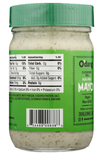 Cucumber Dill Hummus Mayo