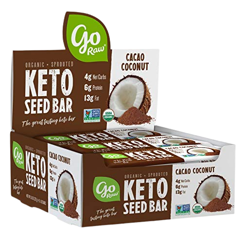 Coconut Cacao Sprouted Seed Keto Bar (12 Pack Case)