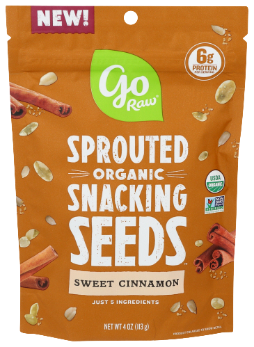 Sweet Cinnamon Sprouted Snacking Seeds