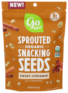 Sweet Cinnamon Sprouted Snacking Seeds