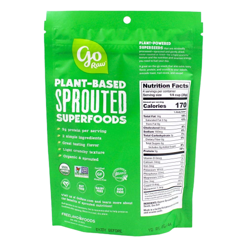 Sprouted Pumpkin Seeds Sea Salt