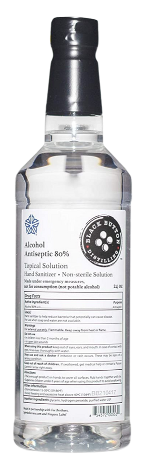 Hand Sanitizer 80% Alcohol