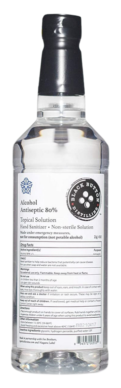 Hand Sanitizer 80% Alcohol