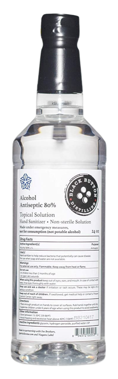 Hand Sanitizer 80% Alcohol