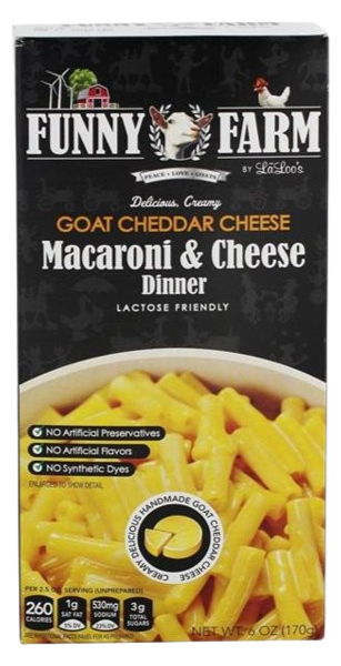 Goat Cheddar Cheese Macaroni & Cheese
