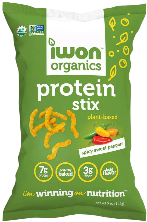 Organic Spicy Sweet Pepper Protein Stix