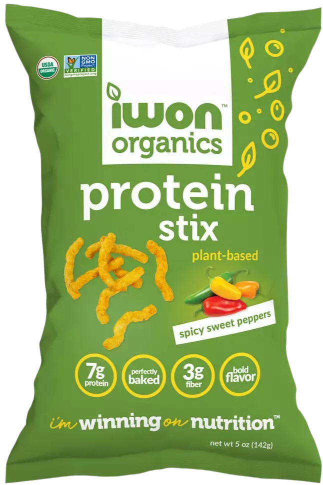 Organic Spicy Sweet Pepper Protein Stix