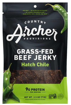 Grass-Fed Beef Jerky Hatch Chile