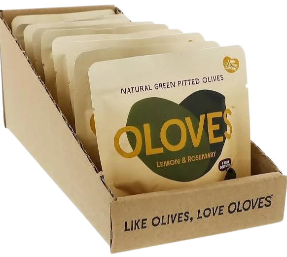 Lemon & Rosemary Pitted Green Olives (10 Pack)