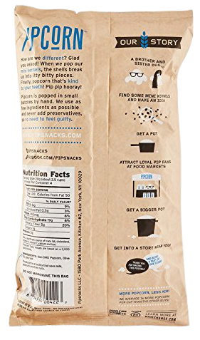 Sea Salt Mini Popcorn