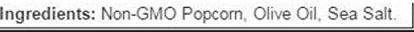 Sea Salt Mini Popcorn