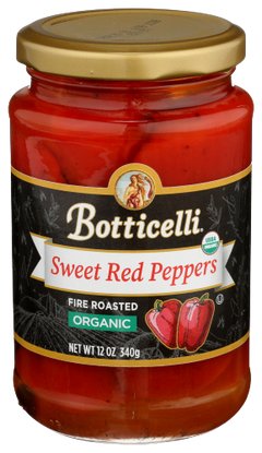 Organic Fire Roasted Sweet Red Peppers