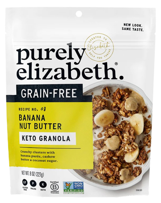 Grain-Free Banana Nut Butter Granola