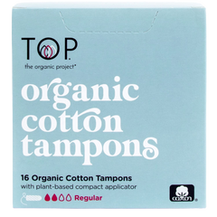 Plant-Based Compact Applicator Tampon- Regular