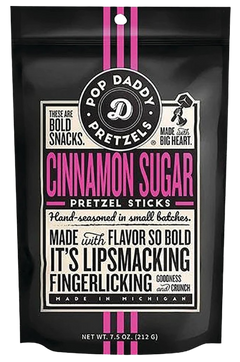 Cinnamon Sugar Pretzel Sticks