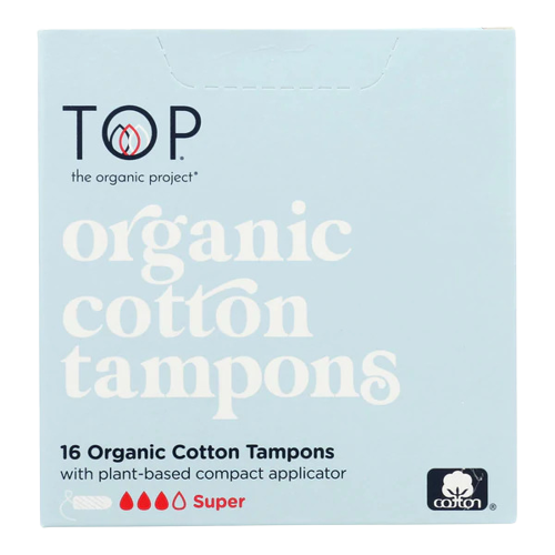 Plant-Based Compact Applicator Tampon - Super
