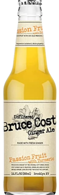 Passion Fruit Tumeric Ginger Ale (4 Pack)