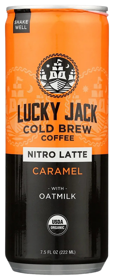 Caramel Cold Brew Latte With Oat Milk