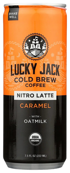 Caramel Cold Brew Latte With Oat Milk