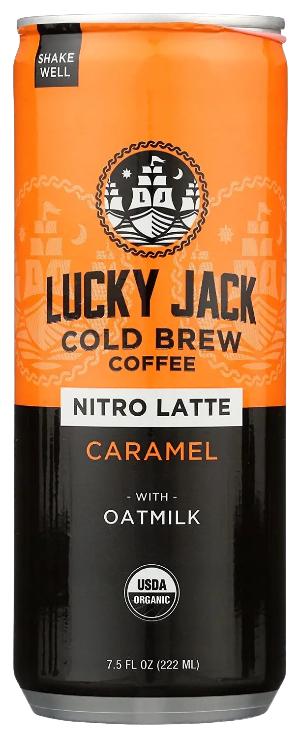 Caramel Cold Brew Latte With Oat Milk