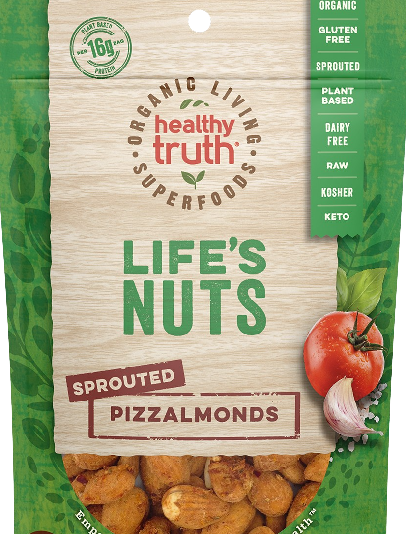 Organic Sprouted Pizza Almonds
