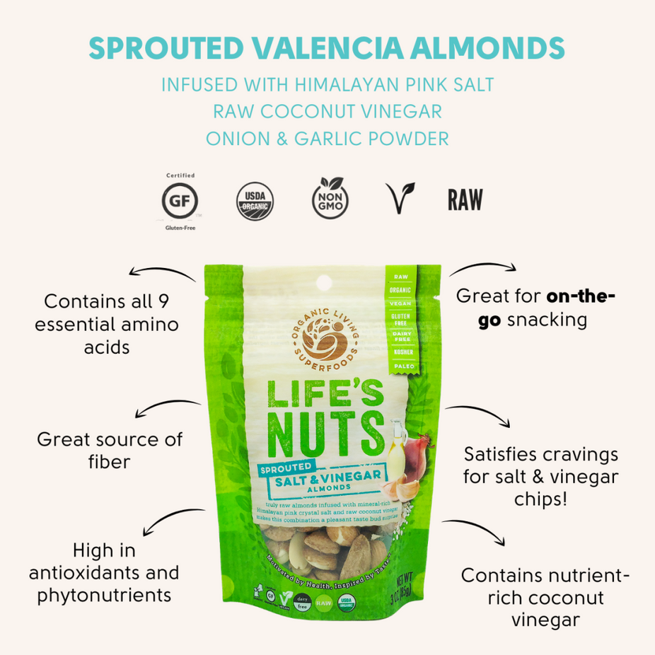 Organic Salt & Vinegar Almond