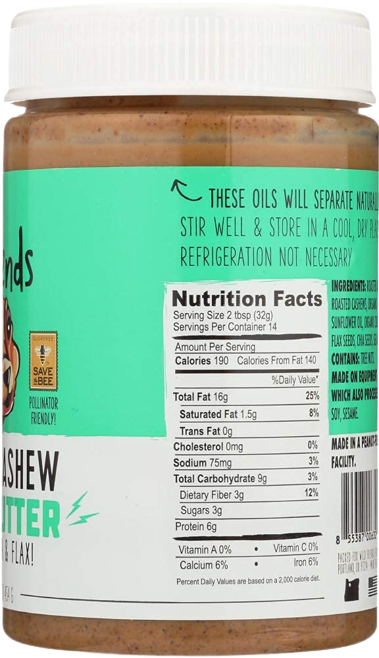 Almond Cashew Super Butter