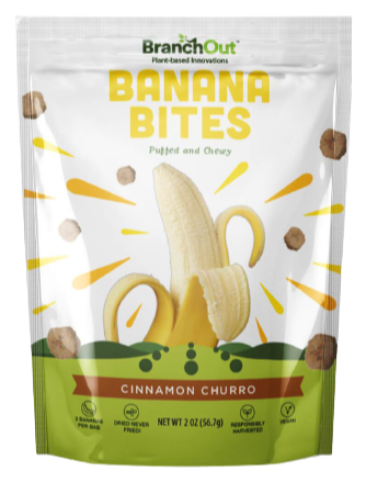 Banana Bites Cinnamon Churro