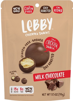 Milk Chocolate Chickpea Snacks