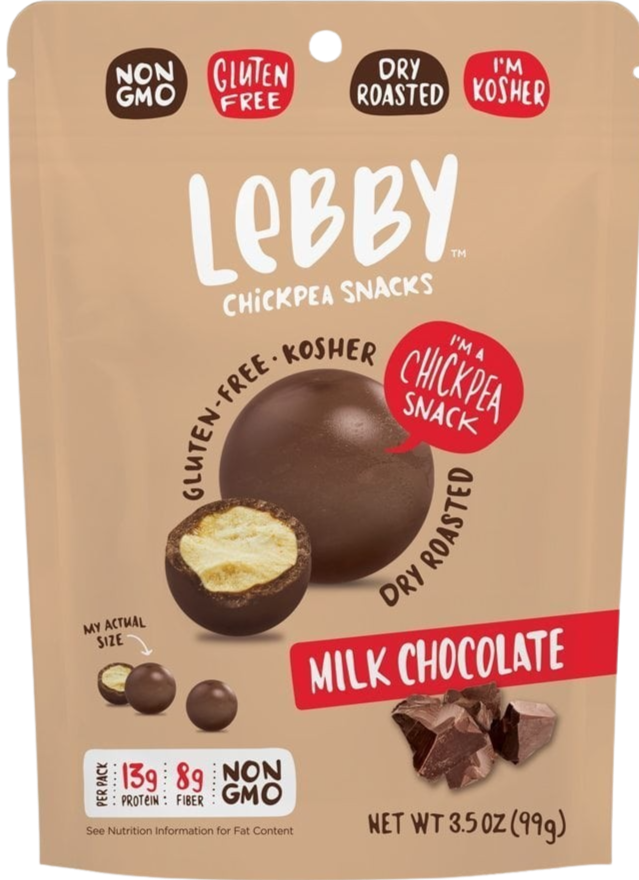 Milk Chocolate Chickpea Snacks