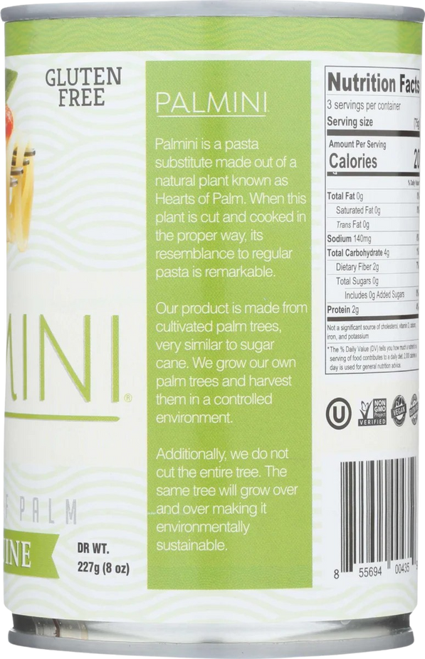 Hearts of Palm Vegetable Linguine Pasta