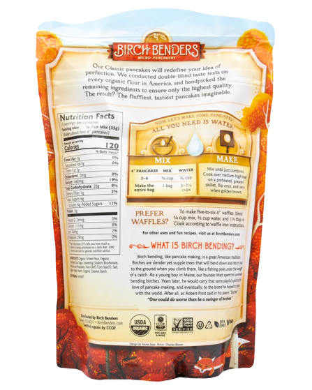 Organic Classic Pancake & Waffle Mix