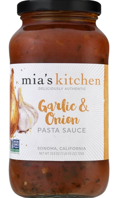 Garlic Onion Pasta Sauce