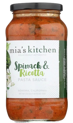 Spinach Ricotta Pasta Sauce