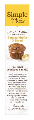 Gluten Free Banana Muffin Mix