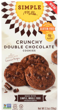 Crunchy Double Chocolate Cookies