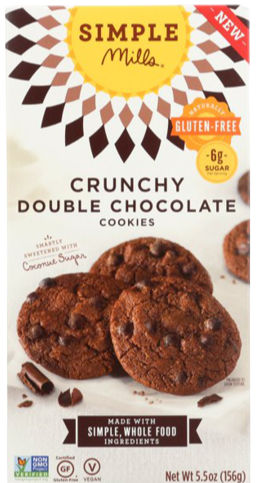 Crunchy Double Chocolate Cookies