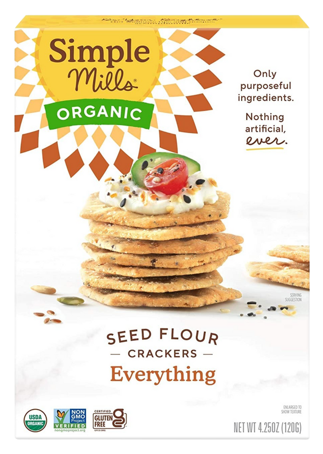 Everything Organic Seed Crackers