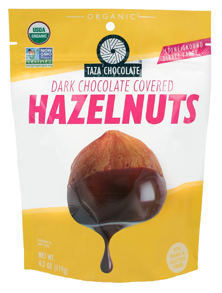 Dark Chocolate Covered Hazelnuts